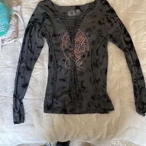 Affliction shirt, size small
